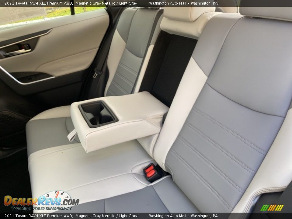 2021 Toyota RAV4 XLE Premium AWD Magnetic Gray Metallic / Light Gray Photo #20