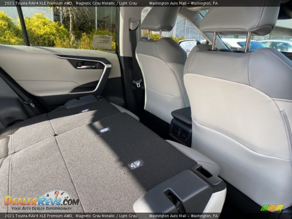2021 Toyota RAV4 XLE Premium AWD Magnetic Gray Metallic / Light Gray Photo #21