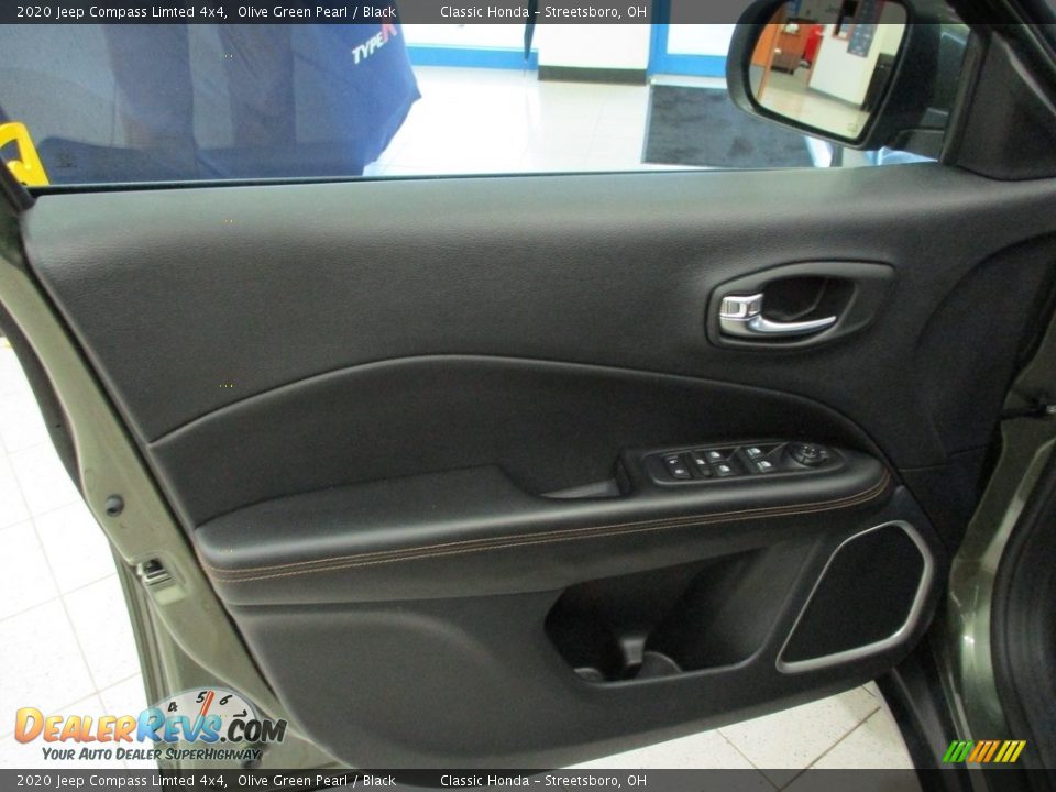2020 Jeep Compass Limted 4x4 Olive Green Pearl / Black Photo #25