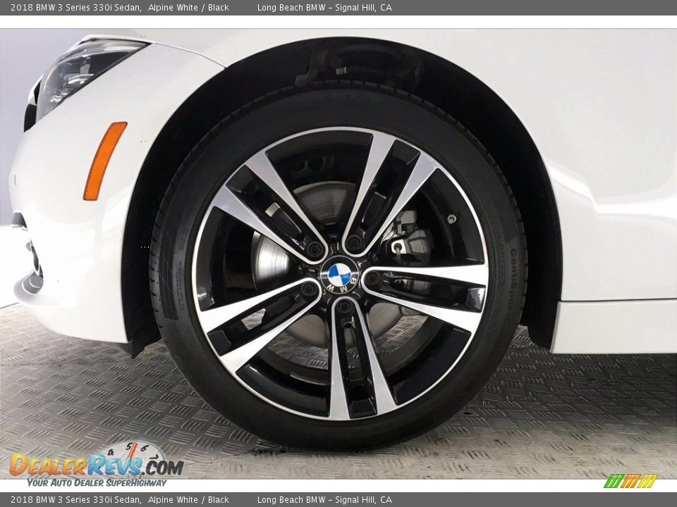 2018 BMW 3 Series 330i Sedan Alpine White / Black Photo #8