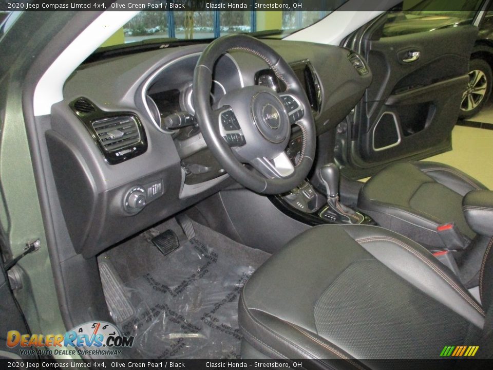 2020 Jeep Compass Limted 4x4 Olive Green Pearl / Black Photo #26