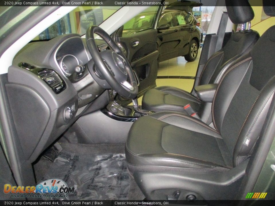 2020 Jeep Compass Limted 4x4 Olive Green Pearl / Black Photo #27