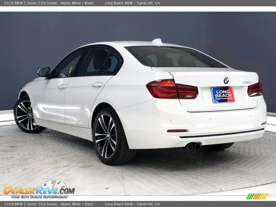 2018 BMW 3 Series 330i Sedan Alpine White / Black Photo #10