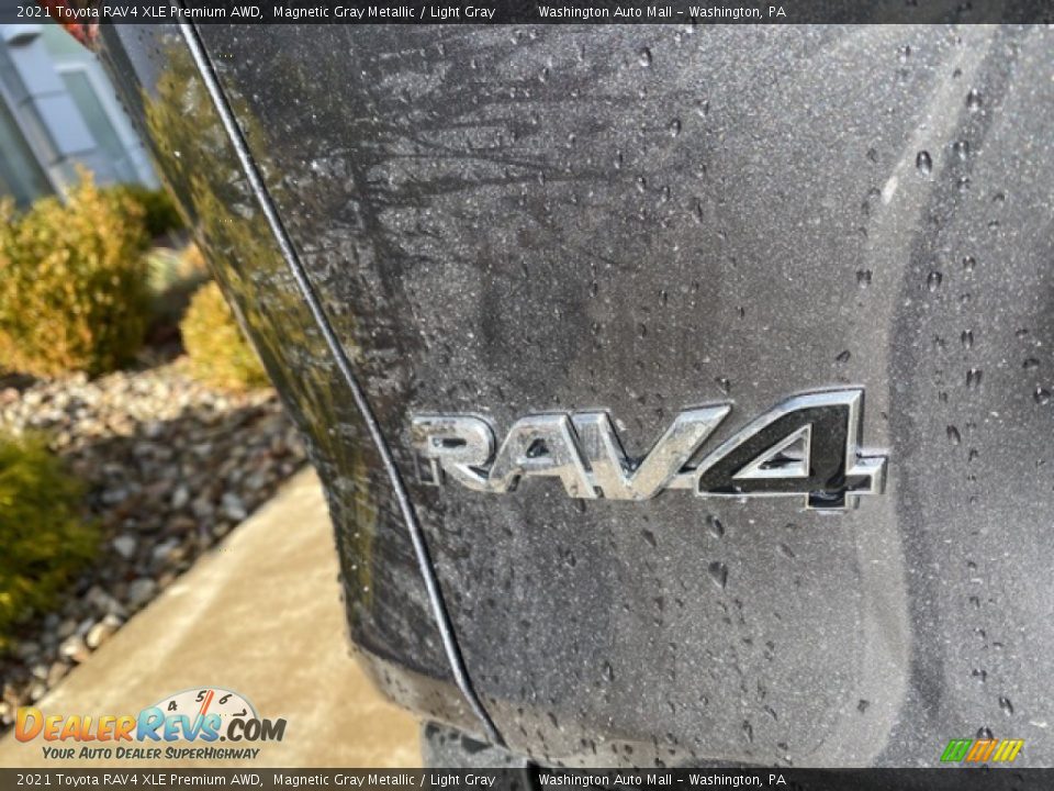 2021 Toyota RAV4 XLE Premium AWD Magnetic Gray Metallic / Light Gray Photo #25