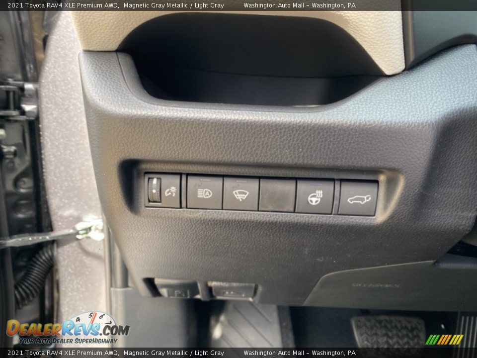 2021 Toyota RAV4 XLE Premium AWD Magnetic Gray Metallic / Light Gray Photo #26