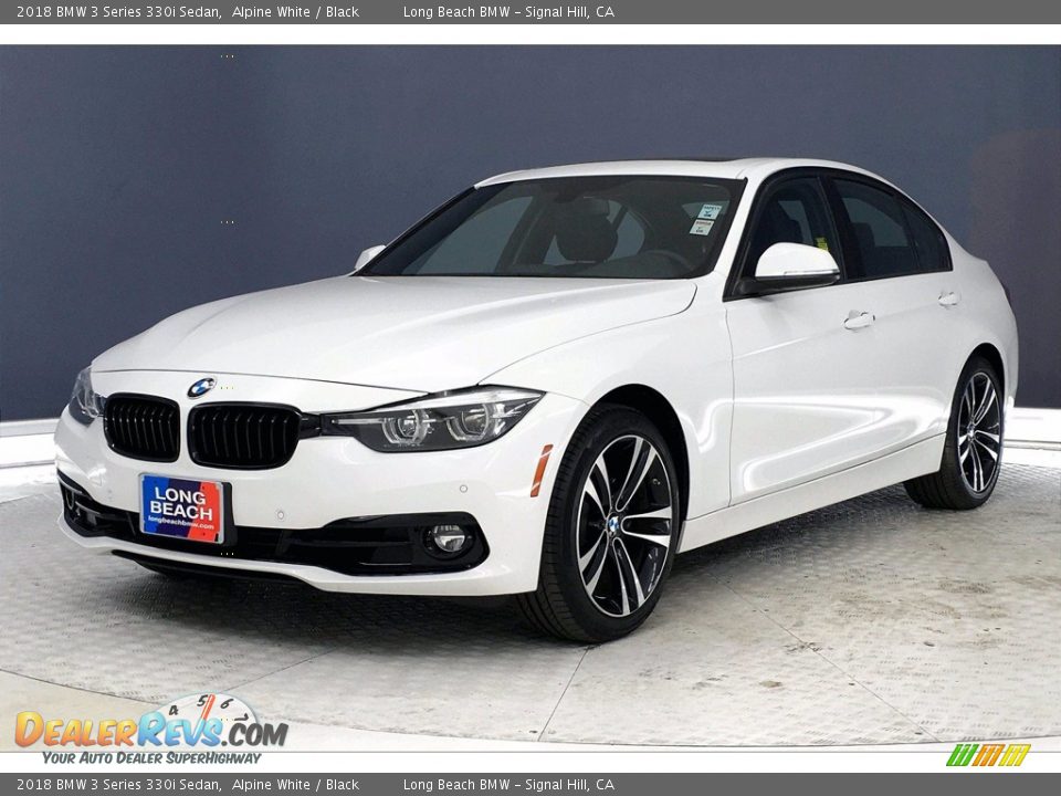 2018 BMW 3 Series 330i Sedan Alpine White / Black Photo #12