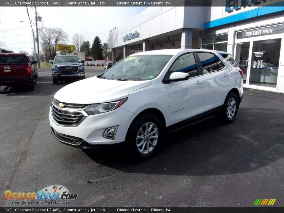 2021 Chevrolet Equinox LT AWD Summit White / Jet Black Photo #1