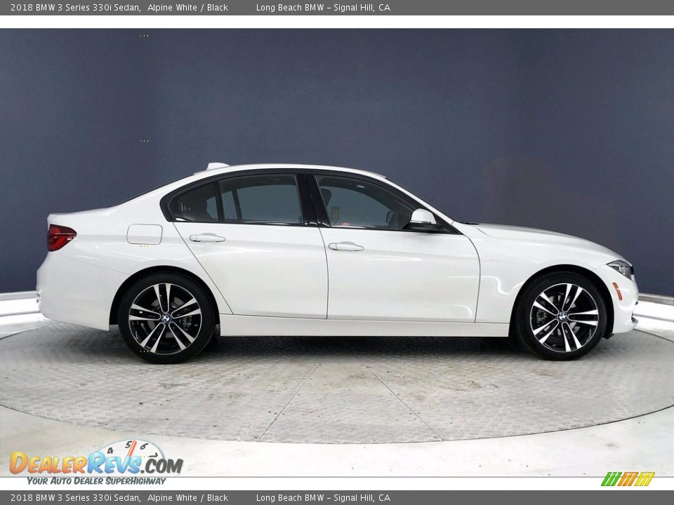 2018 BMW 3 Series 330i Sedan Alpine White / Black Photo #14
