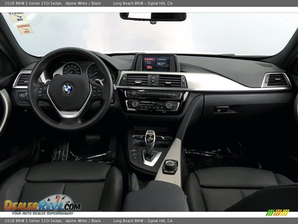2018 BMW 3 Series 330i Sedan Alpine White / Black Photo #15