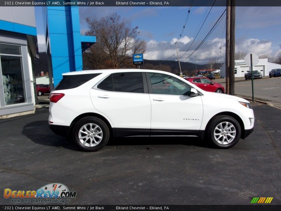 2021 Chevrolet Equinox LT AWD Summit White / Jet Black Photo #4