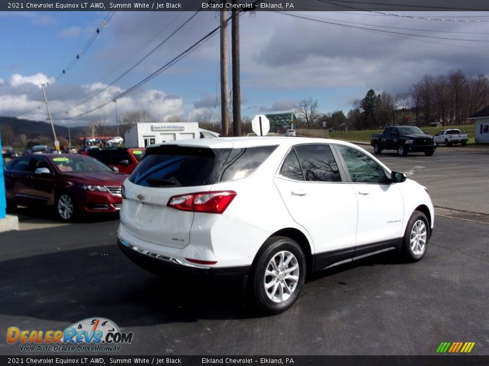 2021 Chevrolet Equinox LT AWD Summit White / Jet Black Photo #5