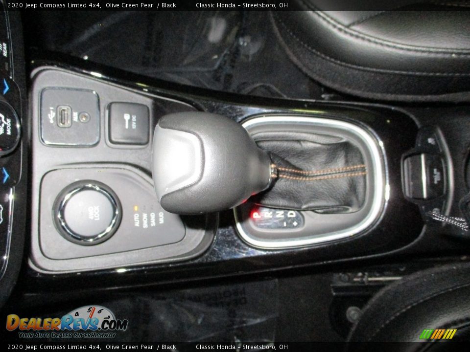 2020 Jeep Compass Limted 4x4 Olive Green Pearl / Black Photo #36
