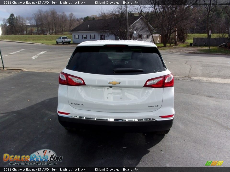 2021 Chevrolet Equinox LT AWD Summit White / Jet Black Photo #6