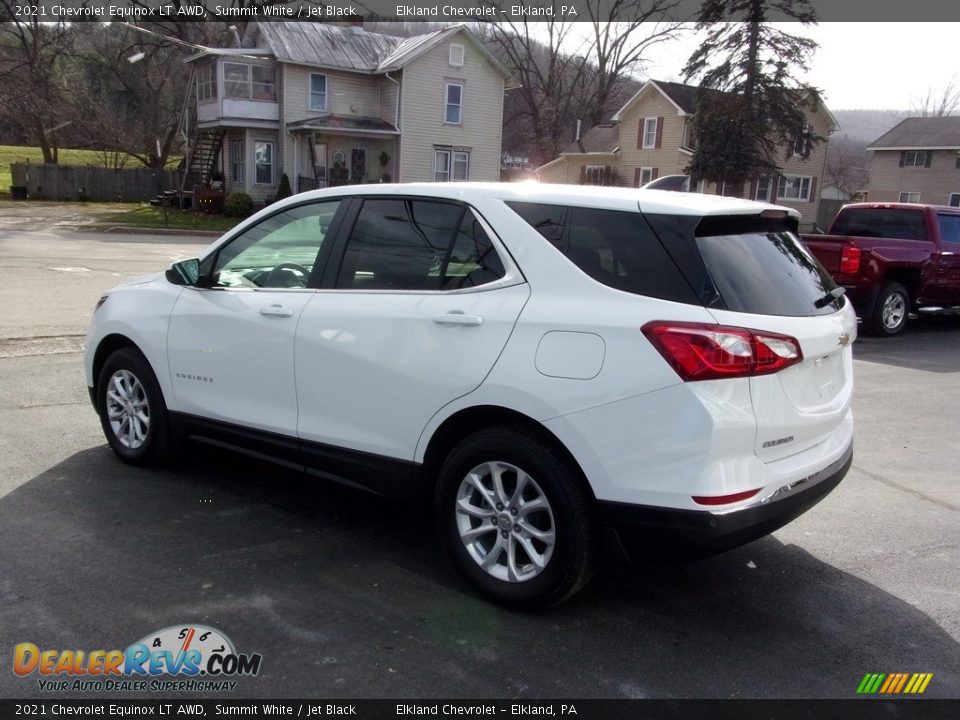 2021 Chevrolet Equinox LT AWD Summit White / Jet Black Photo #7