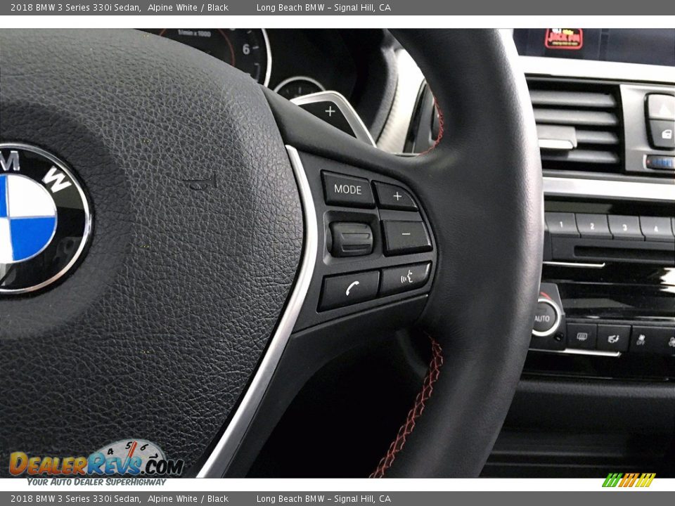 2018 BMW 3 Series 330i Sedan Alpine White / Black Photo #19