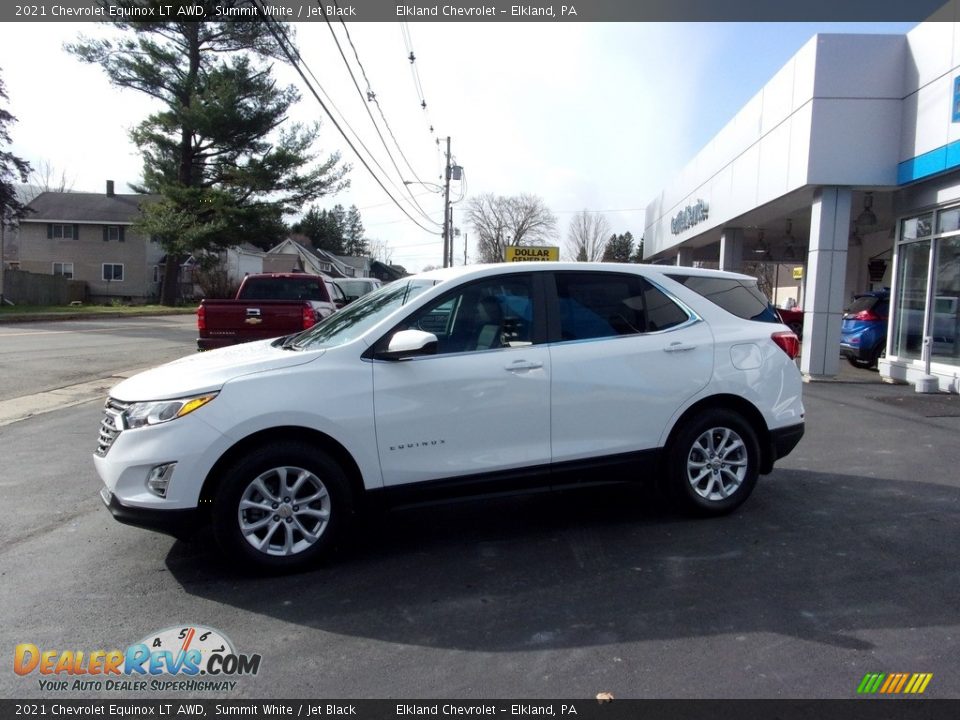 2021 Chevrolet Equinox LT AWD Summit White / Jet Black Photo #8