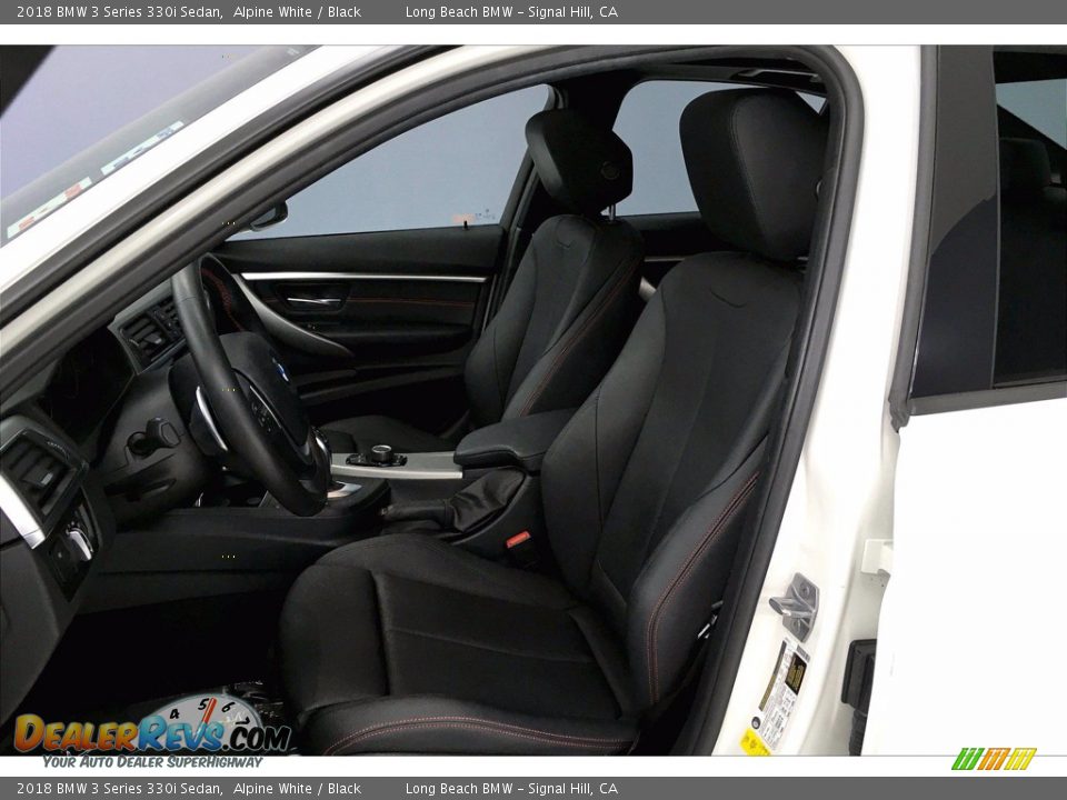 2018 BMW 3 Series 330i Sedan Alpine White / Black Photo #28