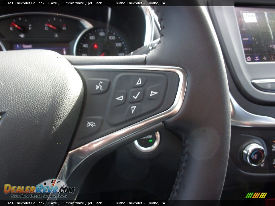 2021 Chevrolet Equinox LT AWD Summit White / Jet Black Photo #20