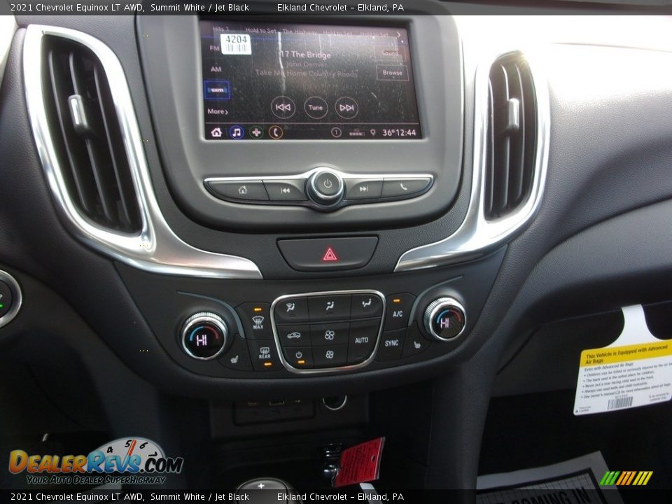 2021 Chevrolet Equinox LT AWD Summit White / Jet Black Photo #24