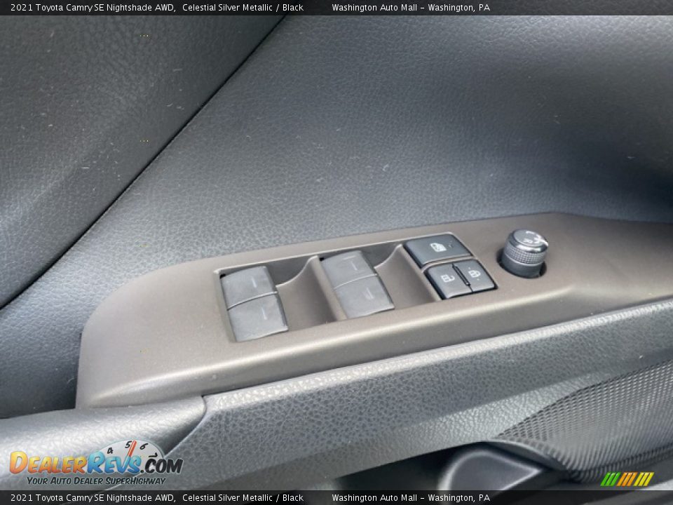 2021 Toyota Camry SE Nightshade AWD Celestial Silver Metallic / Black Photo #27