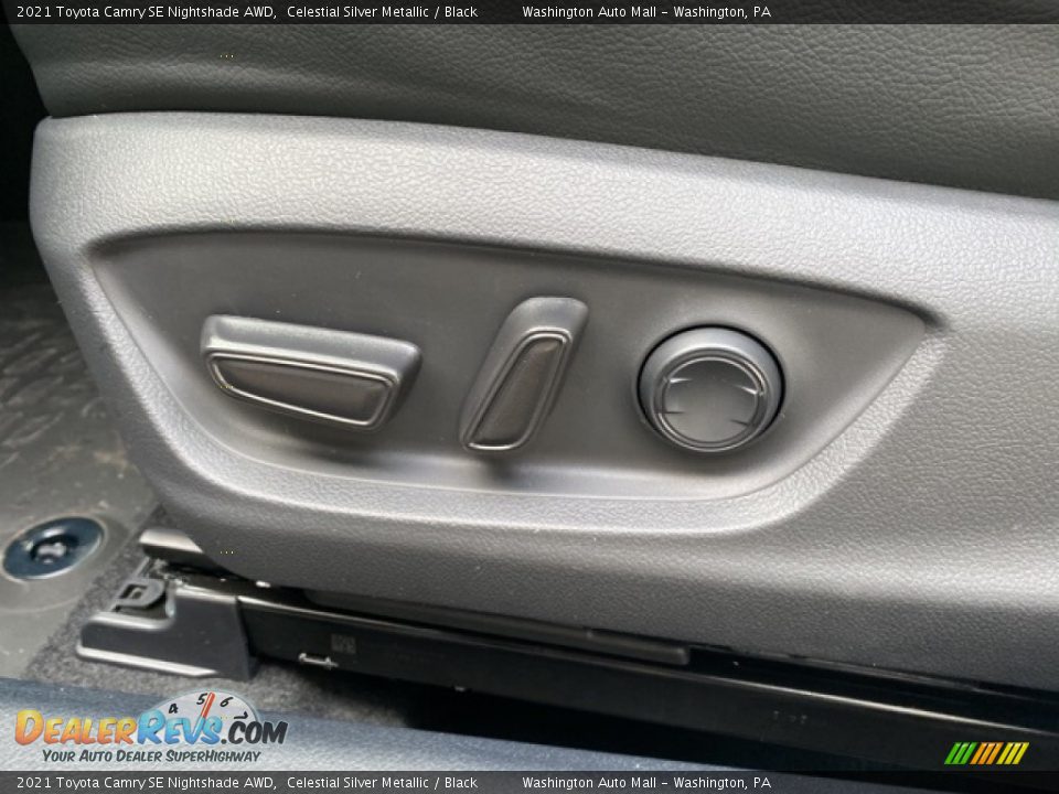 2021 Toyota Camry SE Nightshade AWD Celestial Silver Metallic / Black Photo #29