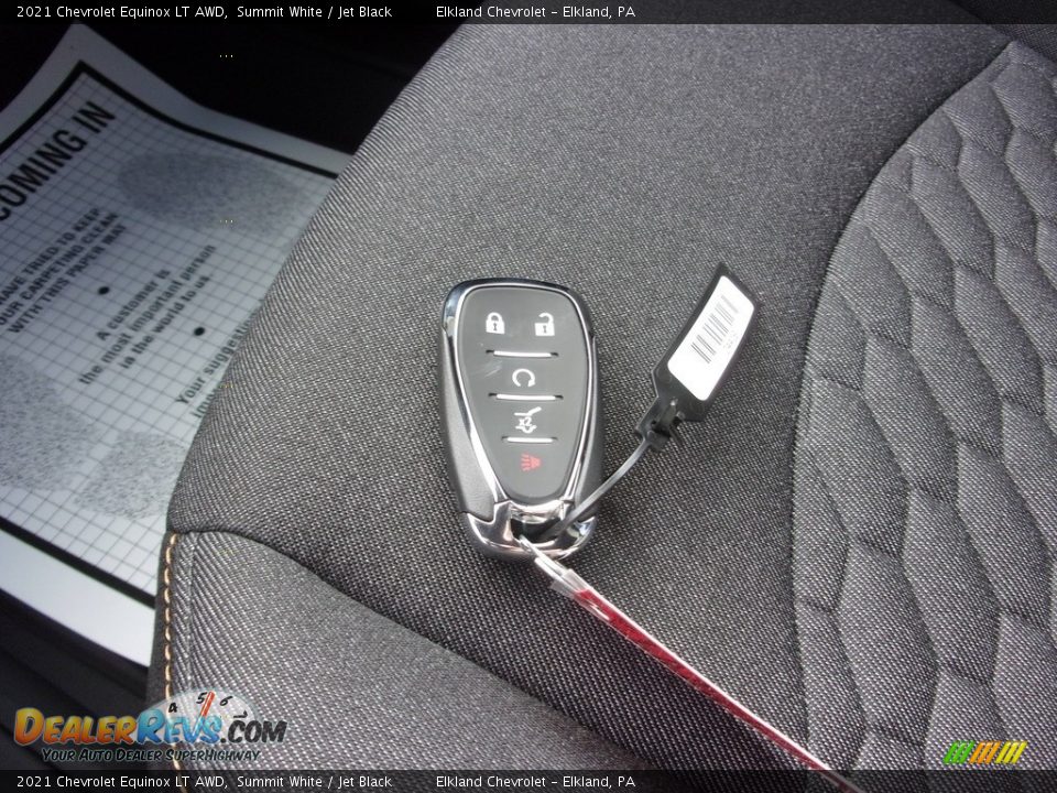 2021 Chevrolet Equinox LT AWD Summit White / Jet Black Photo #31