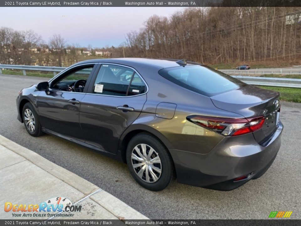 2021 Toyota Camry LE Hybrid Predawn Gray Mica / Black Photo #2