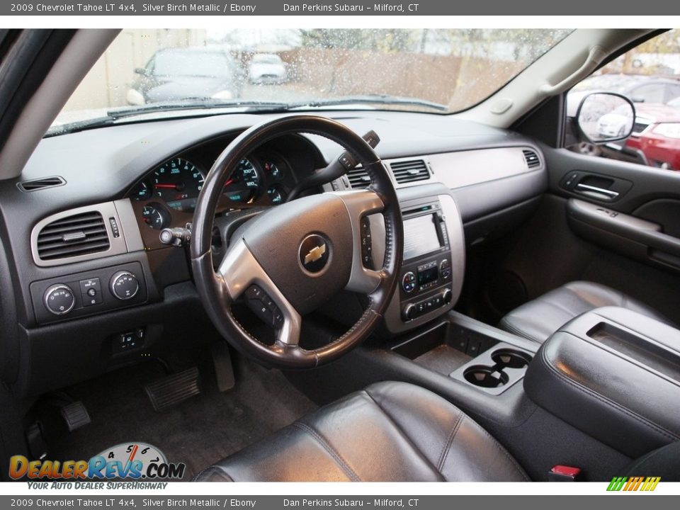 2009 Chevrolet Tahoe LT 4x4 Silver Birch Metallic / Ebony Photo #10
