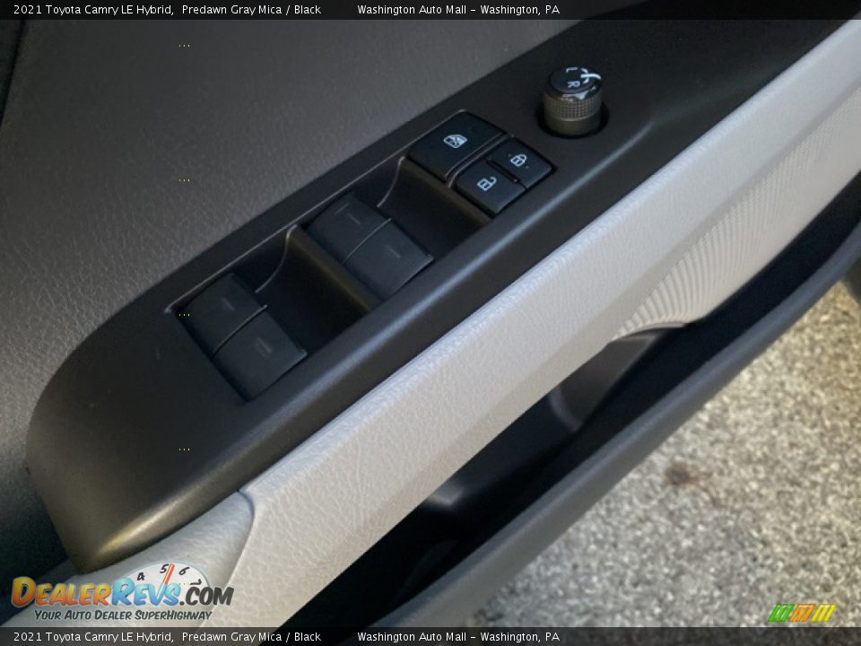 2021 Toyota Camry LE Hybrid Predawn Gray Mica / Black Photo #18