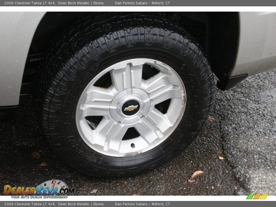 2009 Chevrolet Tahoe LT 4x4 Silver Birch Metallic / Ebony Photo #25