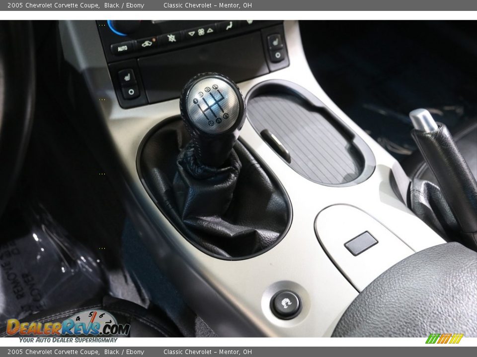 2005 Chevrolet Corvette Coupe Black / Ebony Photo #14