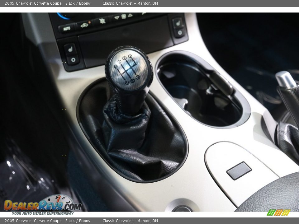 2005 Chevrolet Corvette Coupe Black / Ebony Photo #15