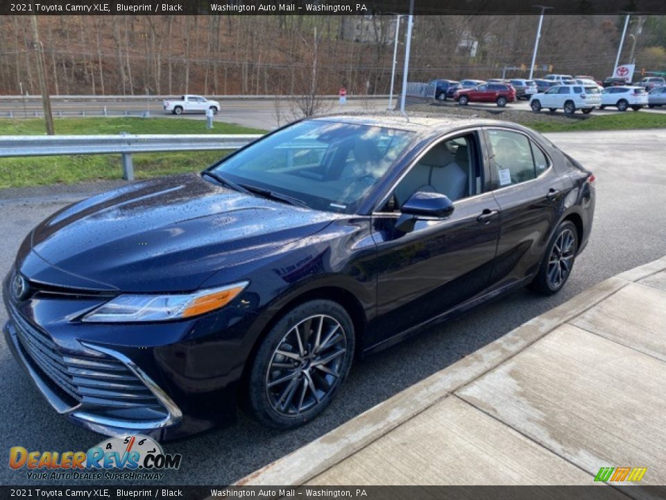 2021 Toyota Camry XLE Blueprint / Black Photo #14