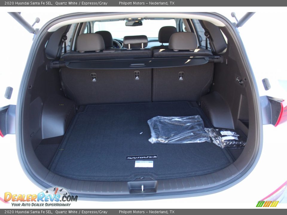 2020 Hyundai Santa Fe SEL Quartz White / Espresso/Gray Photo #23