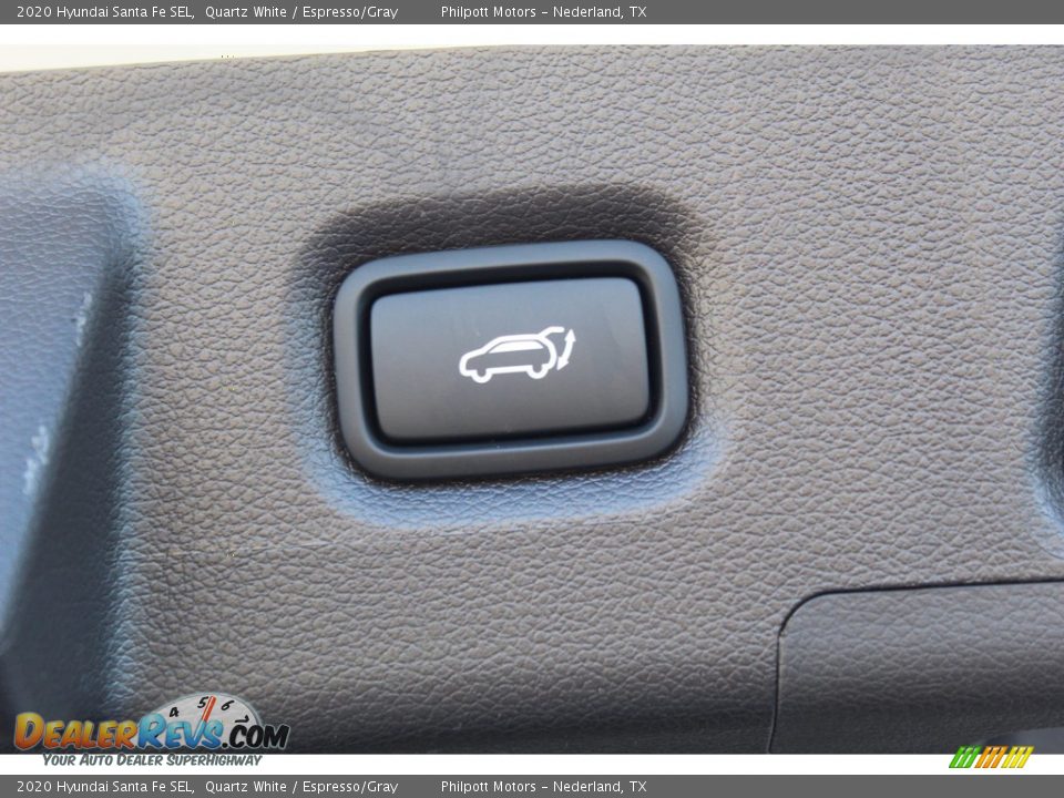 2020 Hyundai Santa Fe SEL Quartz White / Espresso/Gray Photo #24