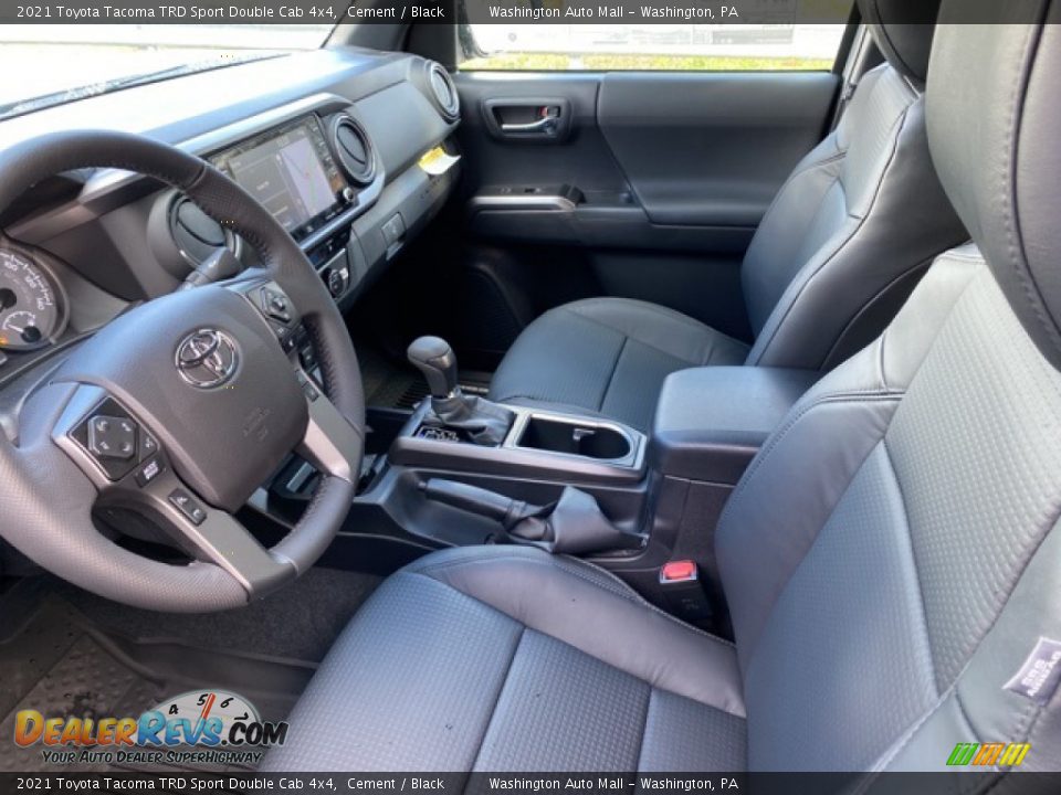 Front Seat of 2021 Toyota Tacoma TRD Sport Double Cab 4x4 Photo #4