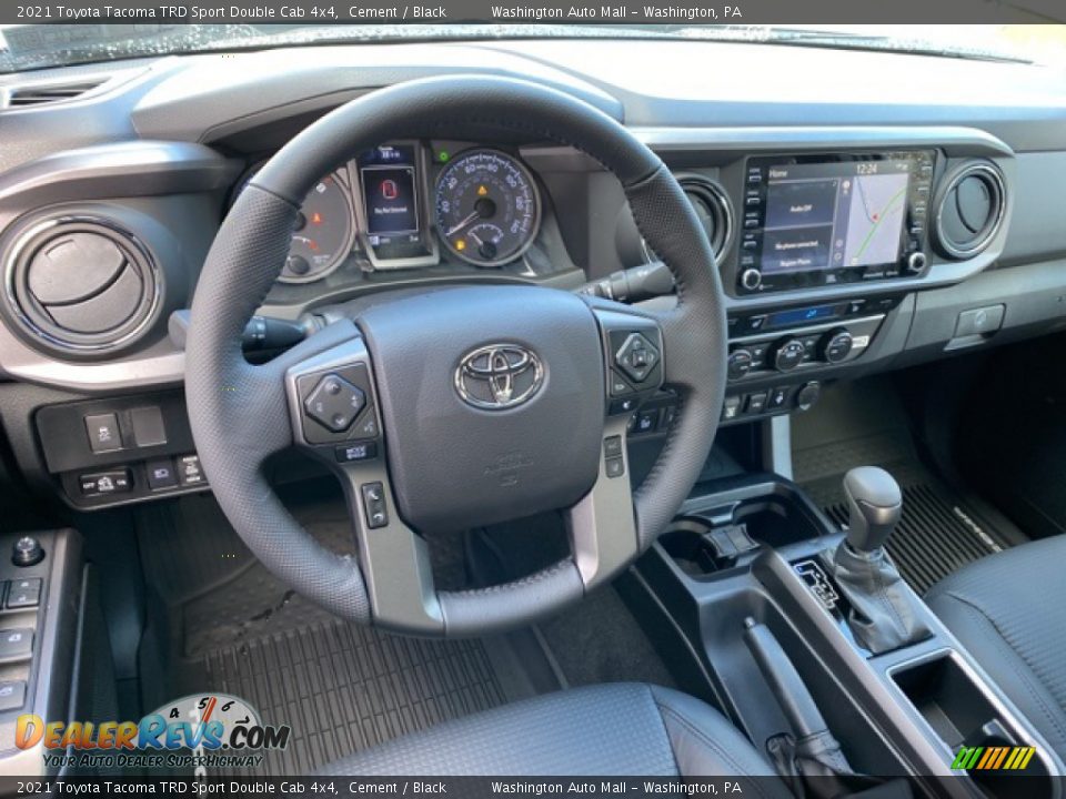Dashboard of 2021 Toyota Tacoma TRD Sport Double Cab 4x4 Photo #5