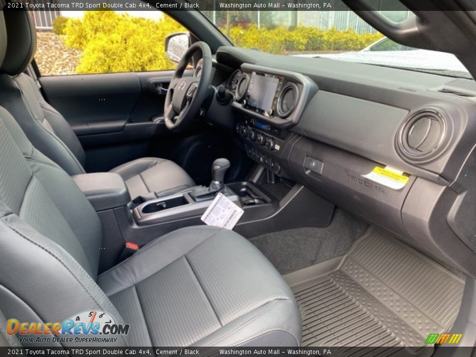 Front Seat of 2021 Toyota Tacoma TRD Sport Double Cab 4x4 Photo #12