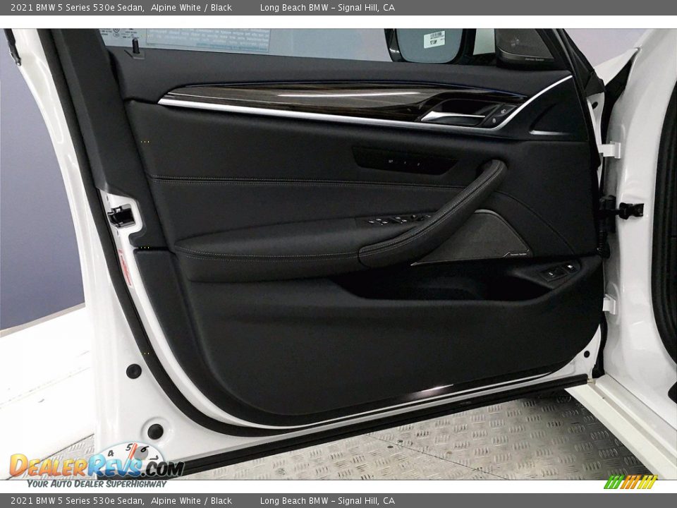 Door Panel of 2021 BMW 5 Series 530e Sedan Photo #13