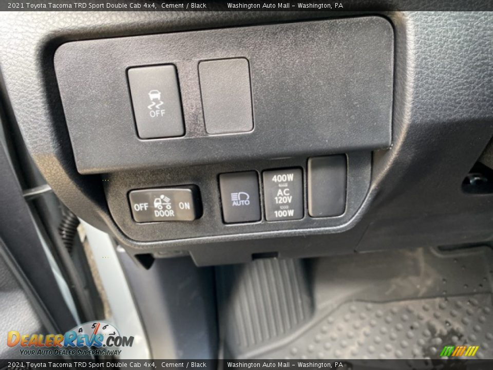 2021 Toyota Tacoma TRD Sport Double Cab 4x4 Cement / Black Photo #19