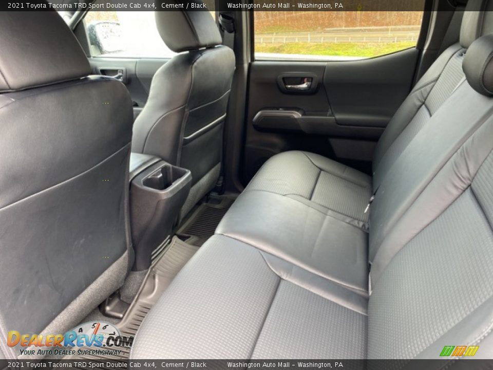 2021 Toyota Tacoma TRD Sport Double Cab 4x4 Cement / Black Photo #24