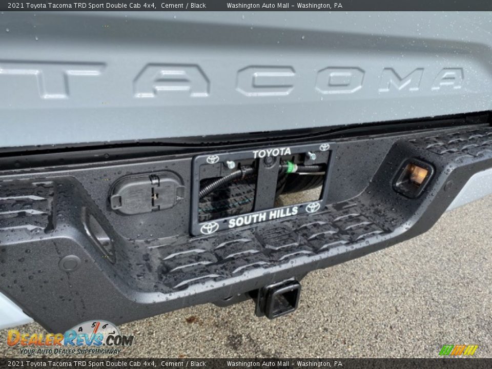 2021 Toyota Tacoma TRD Sport Double Cab 4x4 Cement / Black Photo #30