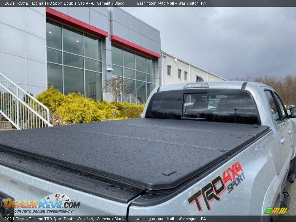2021 Toyota Tacoma TRD Sport Double Cab 4x4 Cement / Black Photo #31