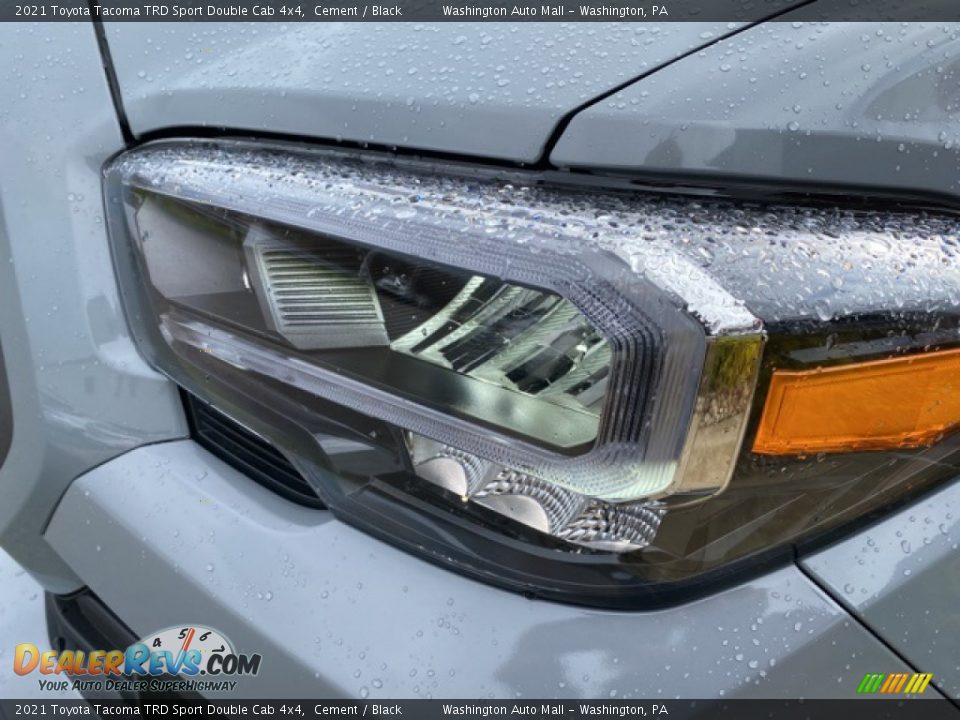 2021 Toyota Tacoma TRD Sport Double Cab 4x4 Cement / Black Photo #32