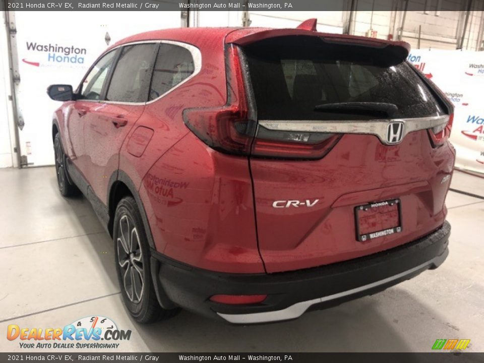 2021 Honda CR-V EX Radiant Red Metallic / Gray Photo #3