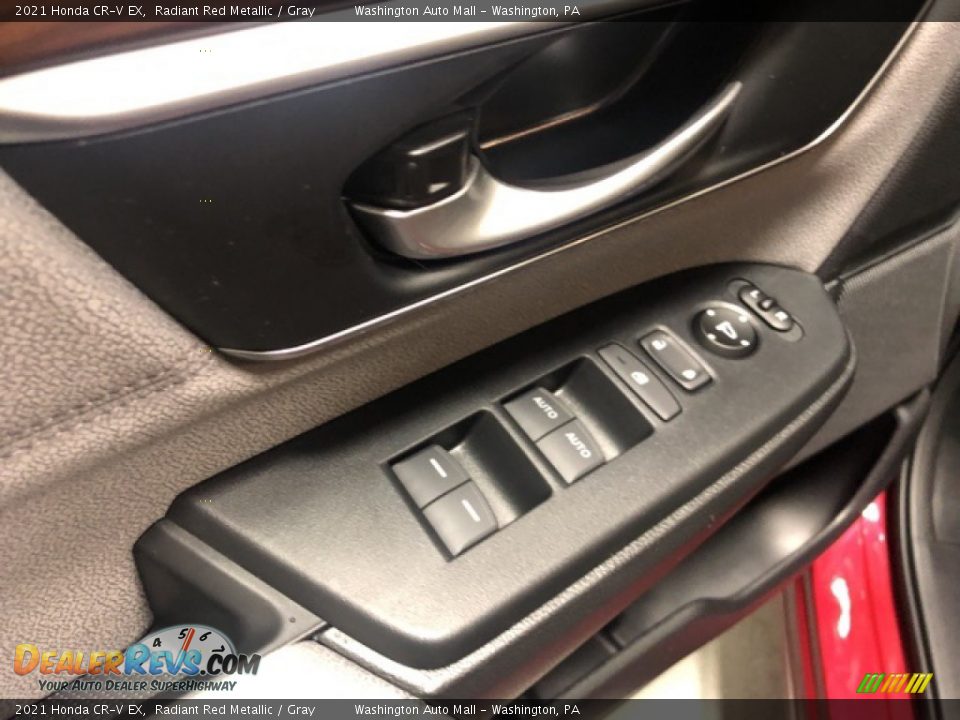 2021 Honda CR-V EX Radiant Red Metallic / Gray Photo #8