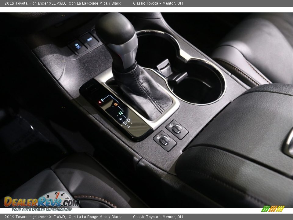 2019 Toyota Highlander XLE AWD Ooh La La Rouge Mica / Black Photo #14