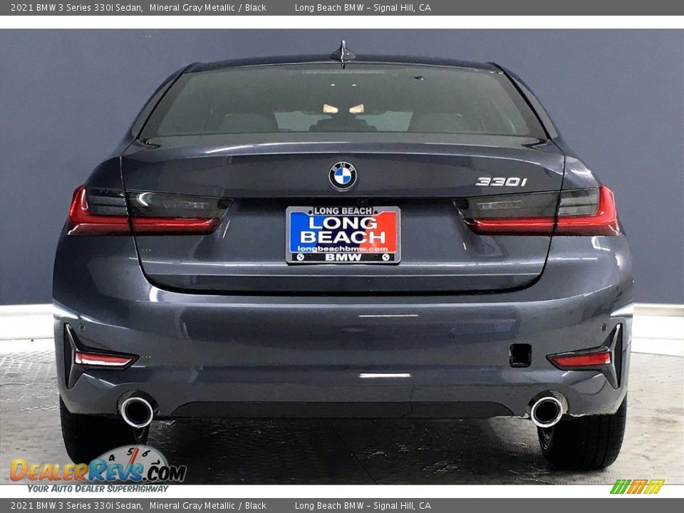 2021 BMW 3 Series 330i Sedan Mineral Gray Metallic / Black Photo #4