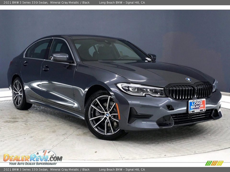 2021 BMW 3 Series 330i Sedan Mineral Gray Metallic / Black Photo #17