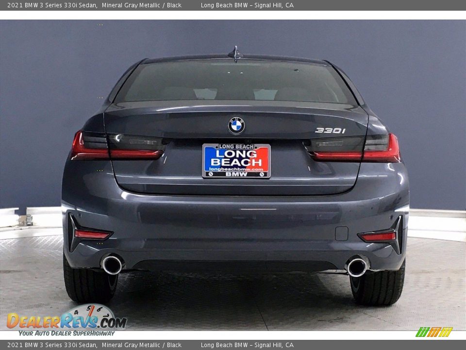 2021 BMW 3 Series 330i Sedan Mineral Gray Metallic / Black Photo #4